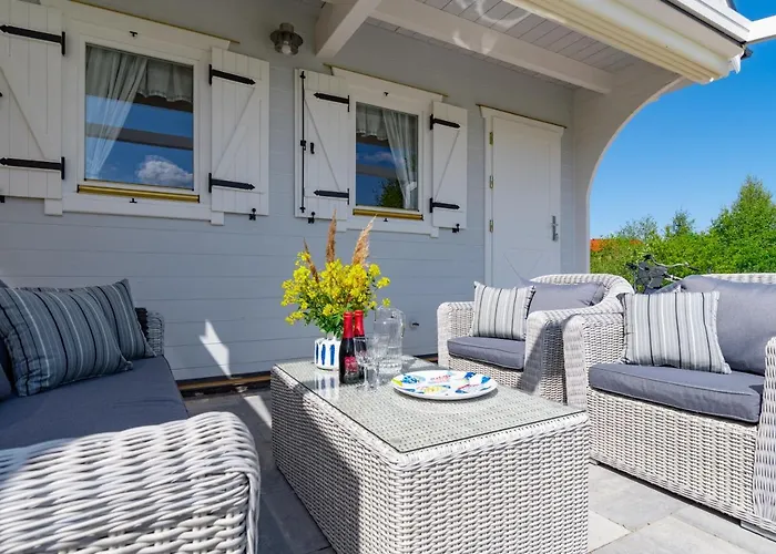 Ferienhaus Nad Morzem Otulone Sloncem Rowy (Pomerania)